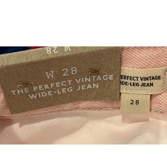 Madewell The Perfect Vintage Wide-Leg Jean Size 28 - Picture 6 of 9